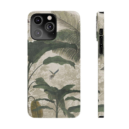 Tropical Paradise Vintage Charm iPhone Cases