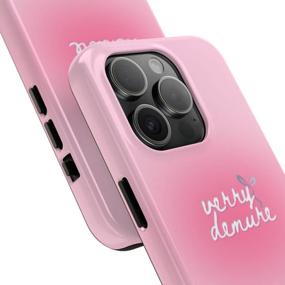 Verry Demure Aura Tough iPhone Cases