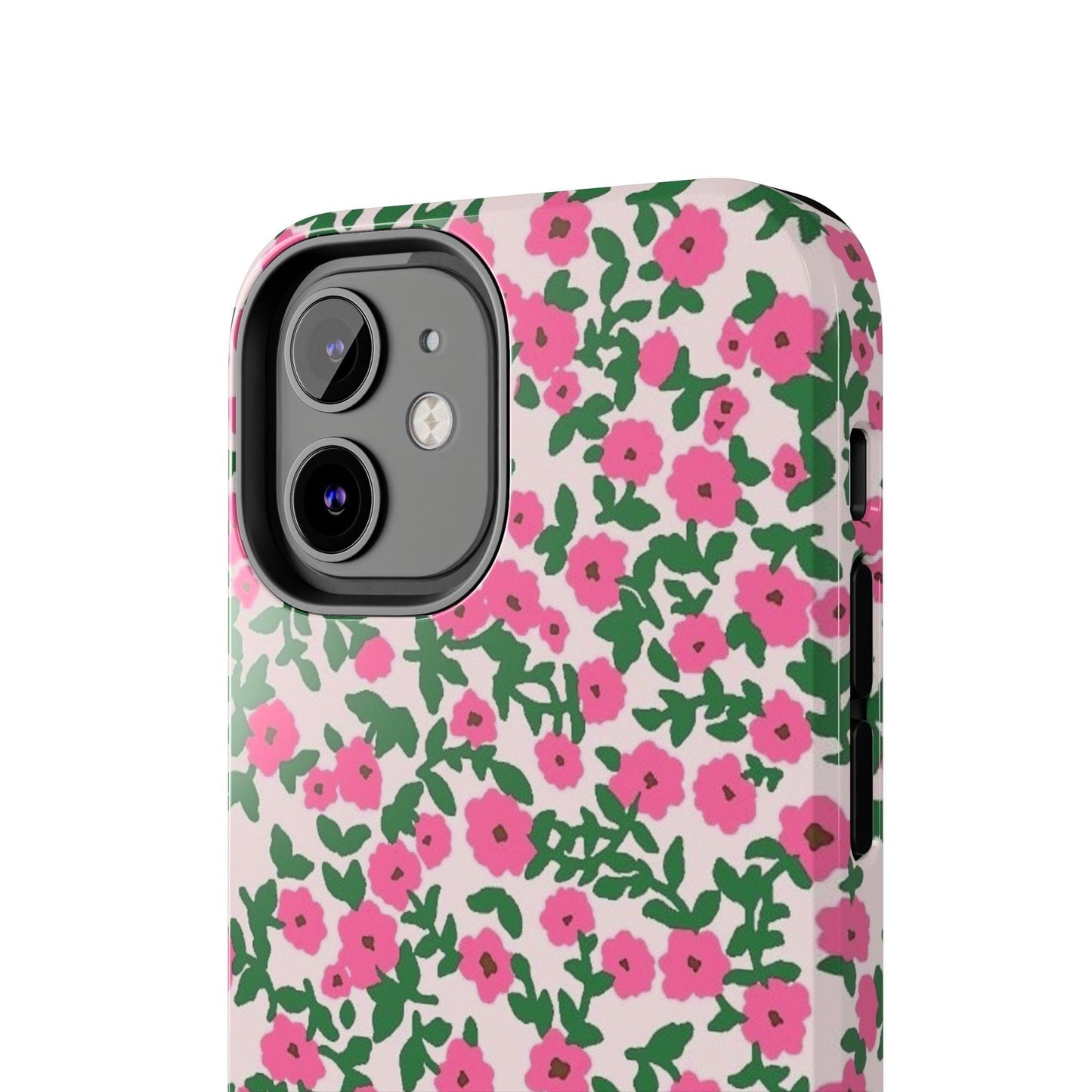 Spring Edition Pink Floral Tough iPhone Cases