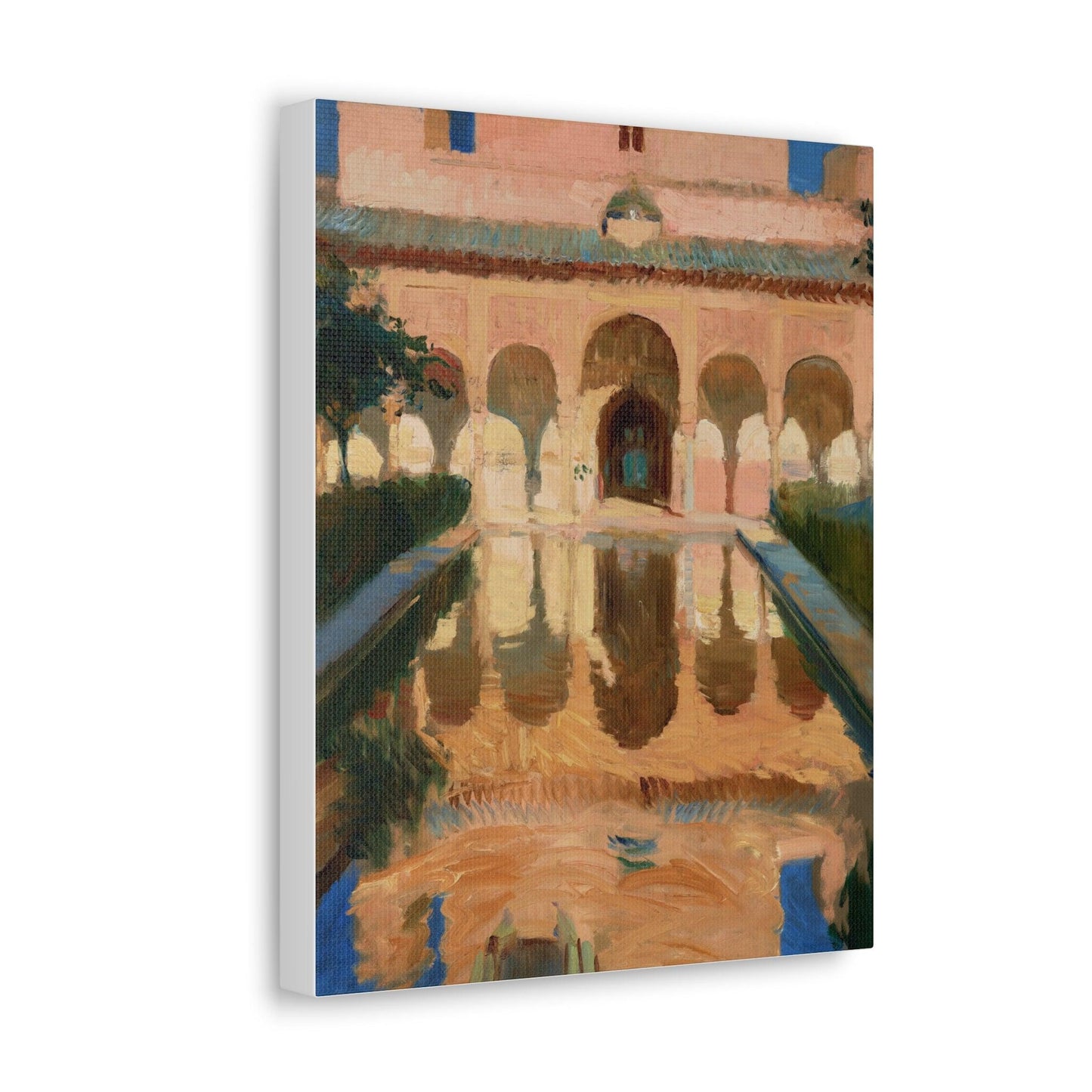 Hall of the Ambassadors, Alhambra, Granada by Joaquín Sorolla y Bastida - Canvas Gallery Wraps