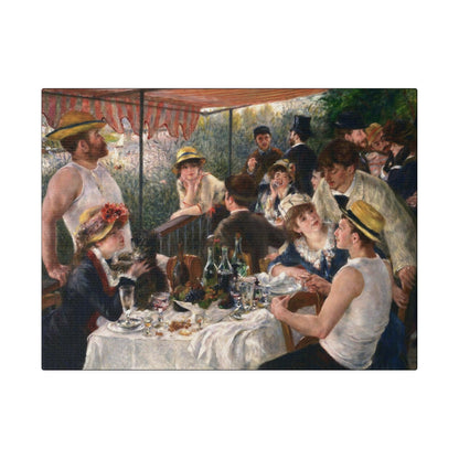 Pierre-Auguste Renoir's Luncheon of the Boating Party (1880-1881) - Matte Canvas, Stretched, 0.75"