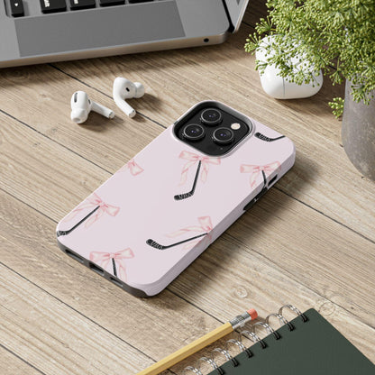 Blush & Puck Elegance Tough iPhone Cases