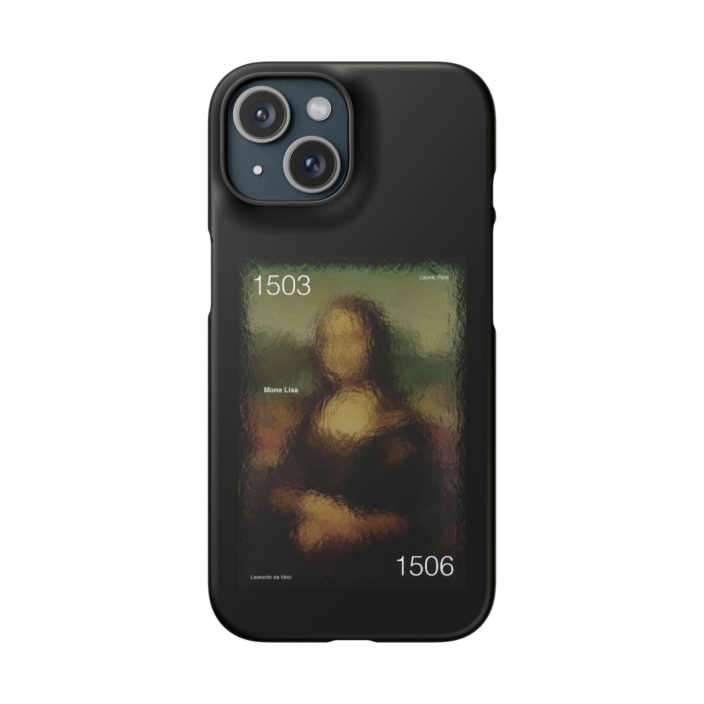 The Blurry Lisa iPhone Snap Cases