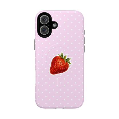 Strawberry Milk MagSafe Phone Case