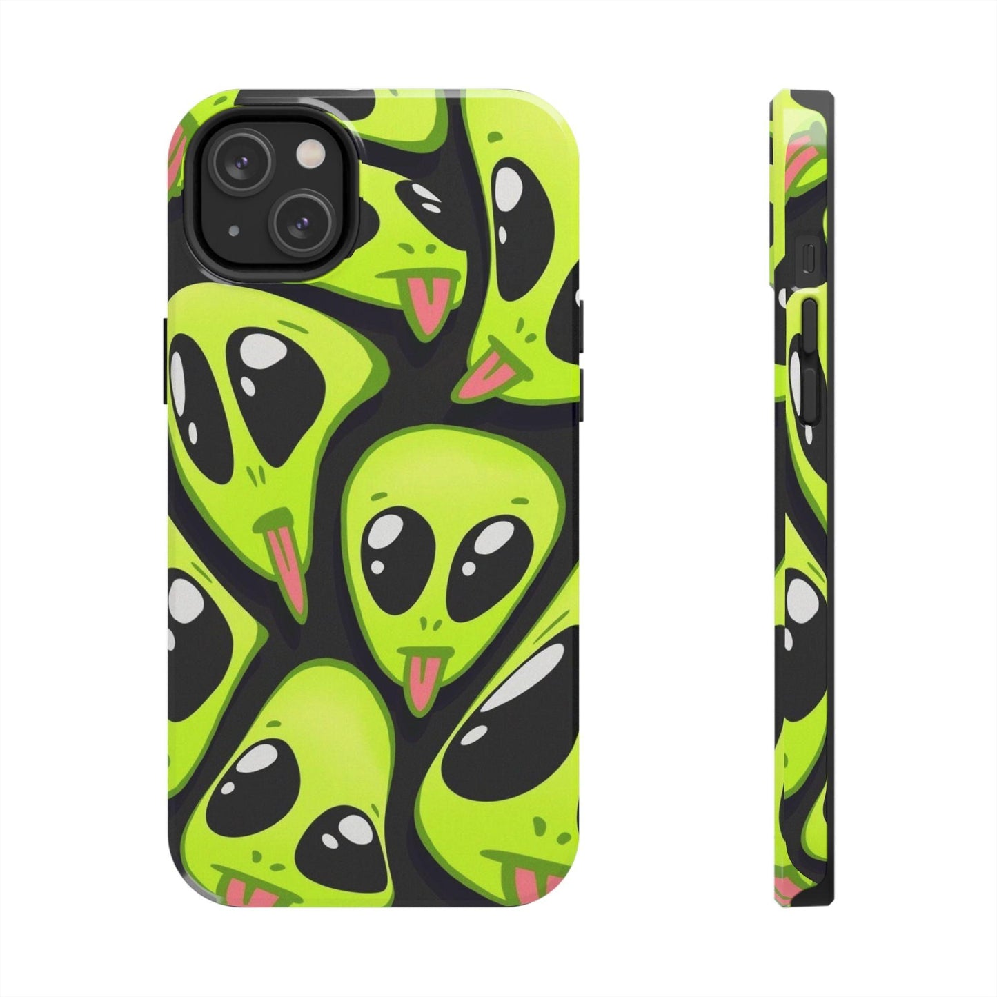 Alien Frenzy Tough iPhone Cases