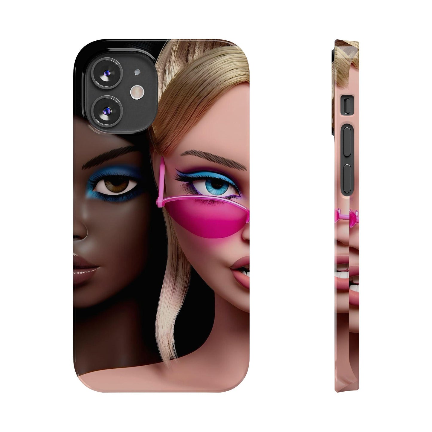 Divas Besties Duo Slim Phone Cases