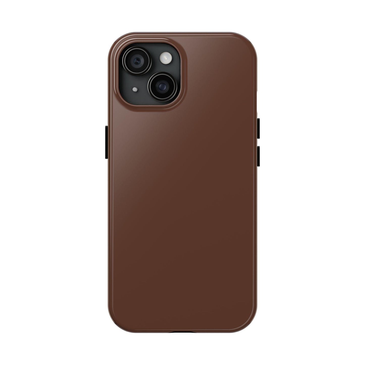 The Basics Coffee Brown iPhone Cases - The Basics Collection