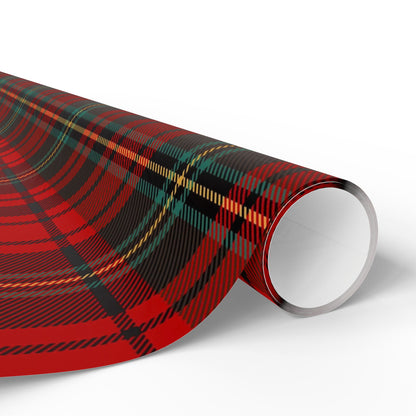 Merry & Plaid Gift Wrap