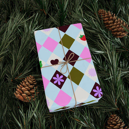 Berry Froggy Gift Wrap