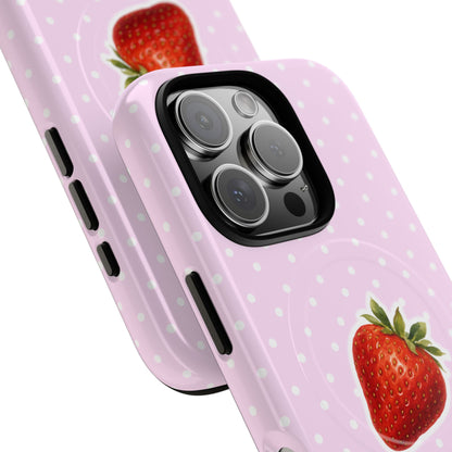 Strawberry Milk MagSafe Phone Case