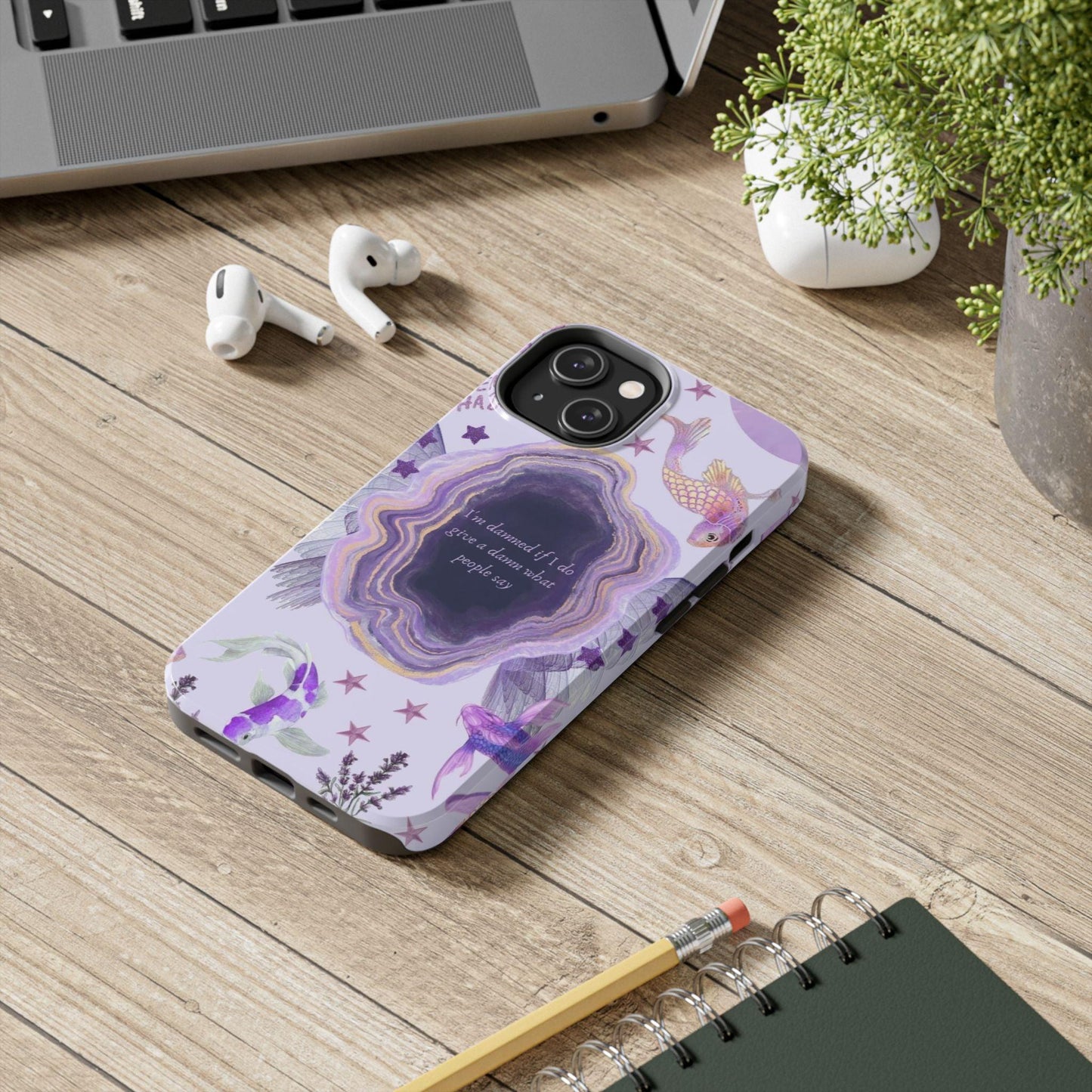 Lavender Haze Tough iPhone Cases