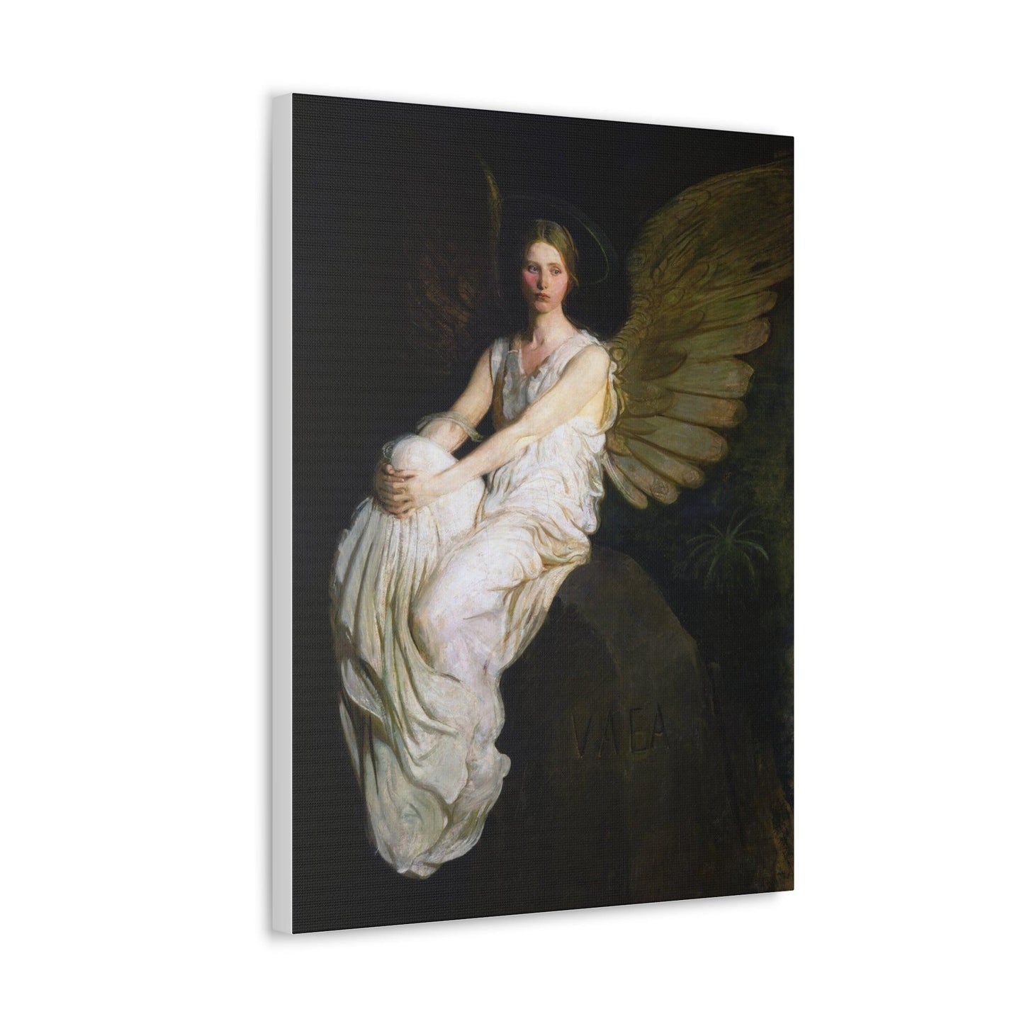 Stevenson Memorial (1903) painting by Abbott Handerson Thayer - Canvas Gallery Wraps