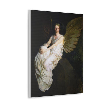 Stevenson Memorial (1903) painting by Abbott Handerson Thayer - Canvas Gallery Wraps