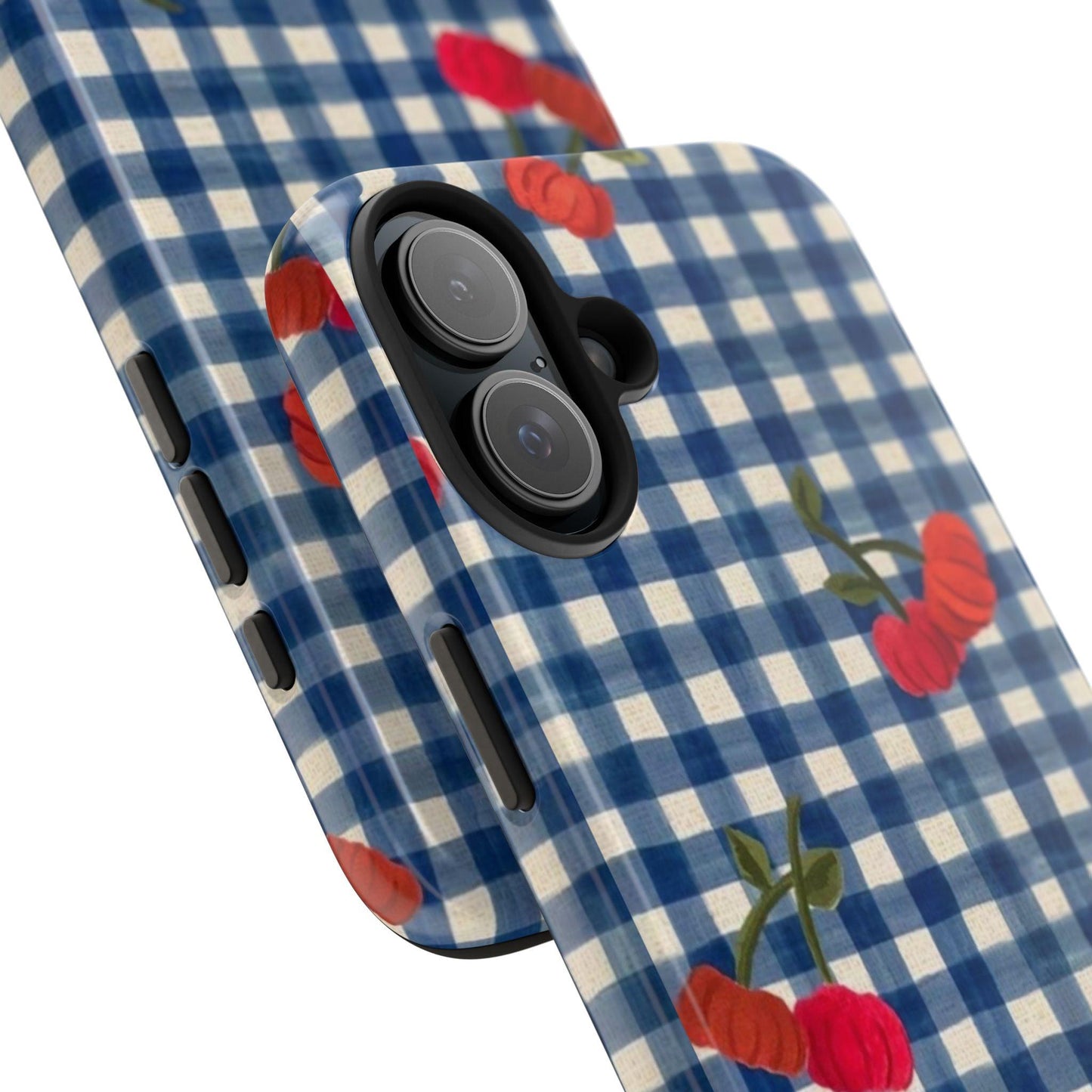 Charming Gingham Tough iPhone Cases