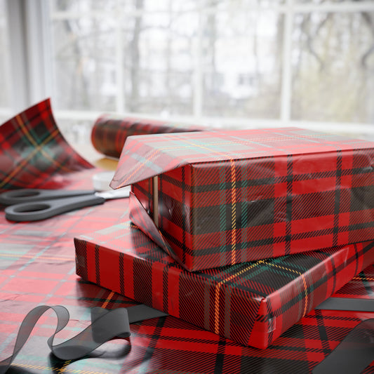 Merry & Plaid Gift Wrap