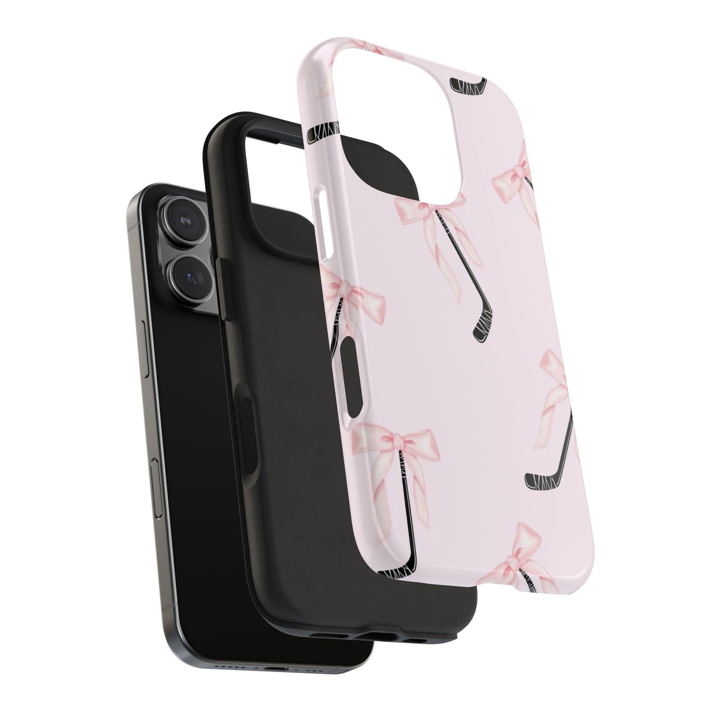 Blush & Puck Elegance Tough iPhone Cases