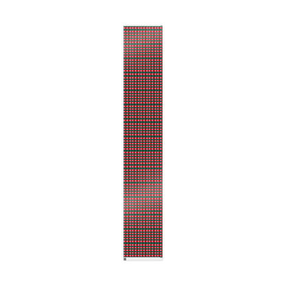 Miss Merry Tartan Christmas Gift Wrapping Paper