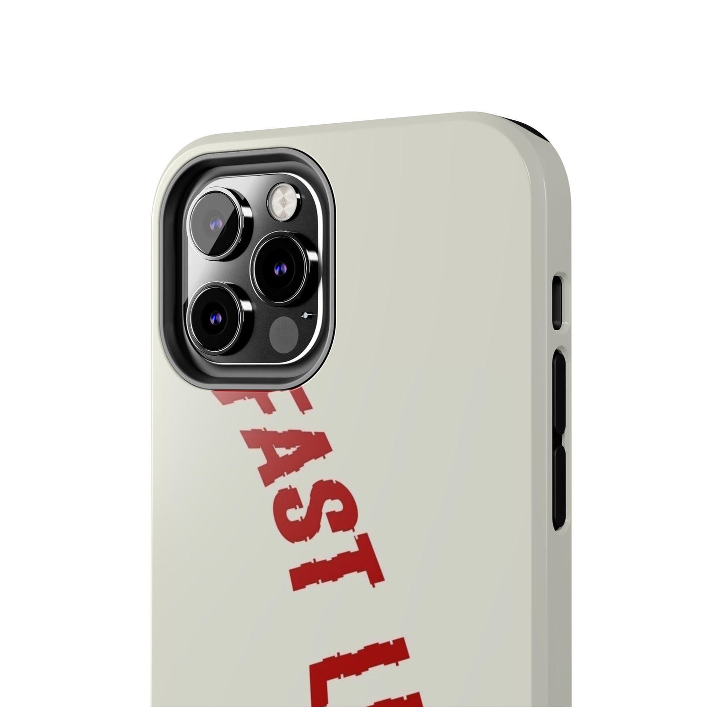 Fast Like a Race Car Tough iPhone Cases