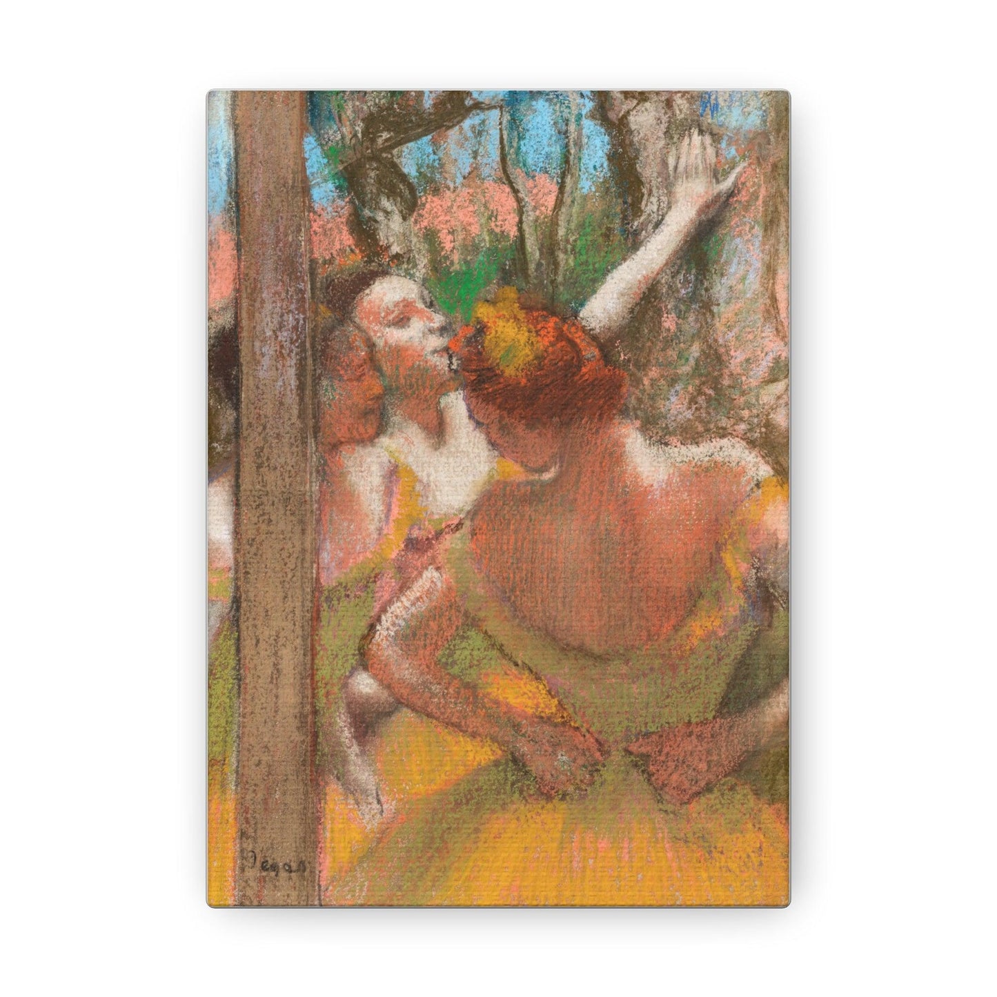 Dancers (1896) painting by Edgar Degas - Canvas Gallery Wraps