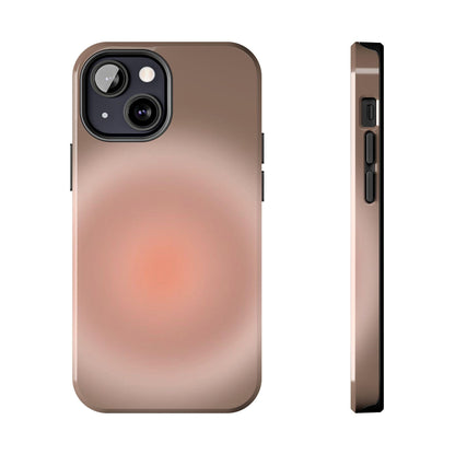 Taupe Aura Tough iPhone Cases