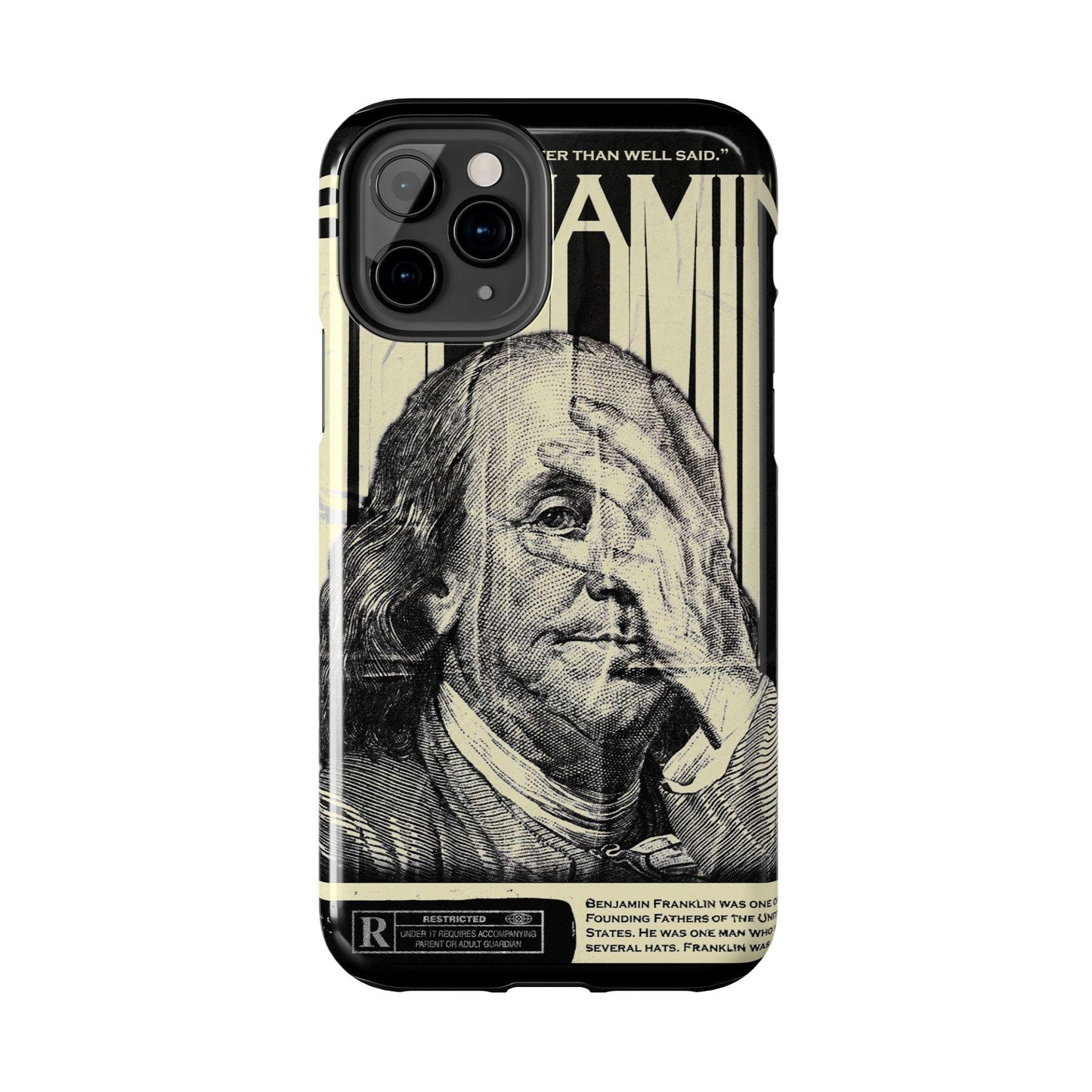 Franklin's Vision Remix Tough iPhone Cases