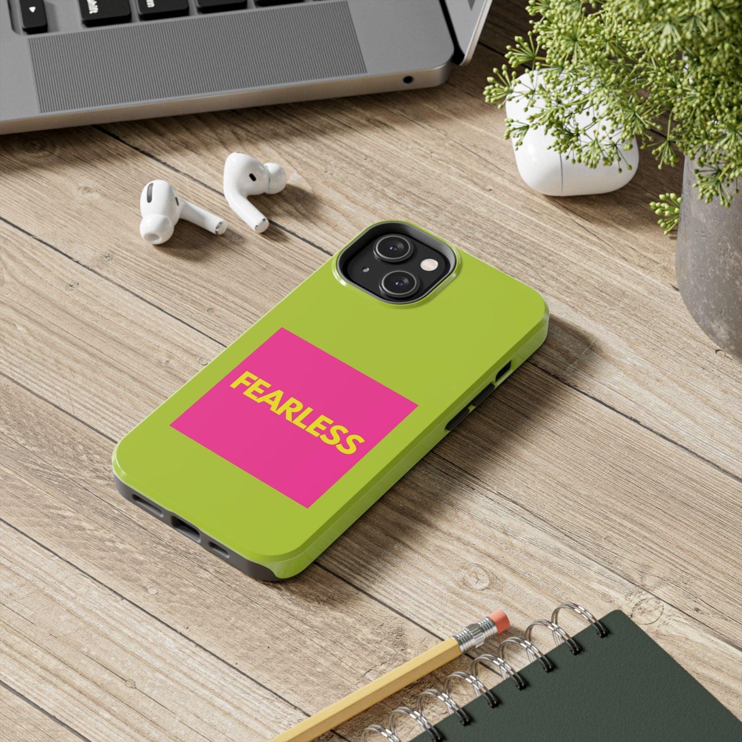 Fearless Tough Neon iPhone Cases