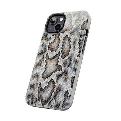 Crawler in Grey Mosaic Tough iPhone Cases