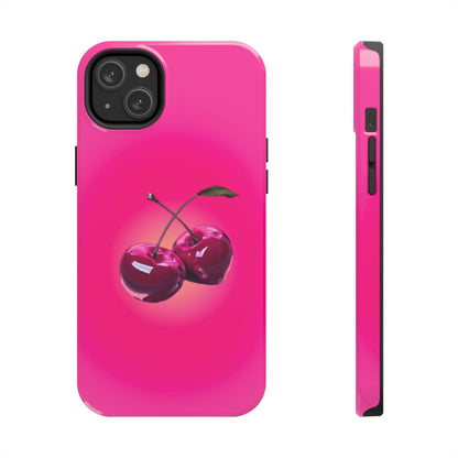 Phone Case - Pink Cherry iPhone Cases