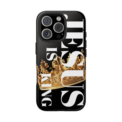 Jesus is King iPhone Cases