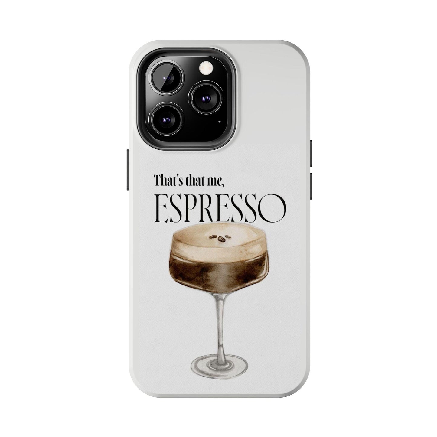 Espresso Martini Tough iPhone Cases