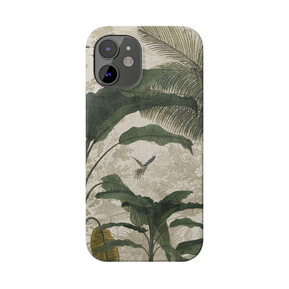 Tropical Paradise Vintage Charm iPhone Cases