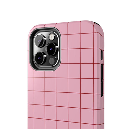 why not? Quirky Tough iPhone Cases - Pink & Red