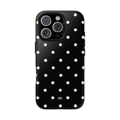 Classic Black Polka Dot Phone Case