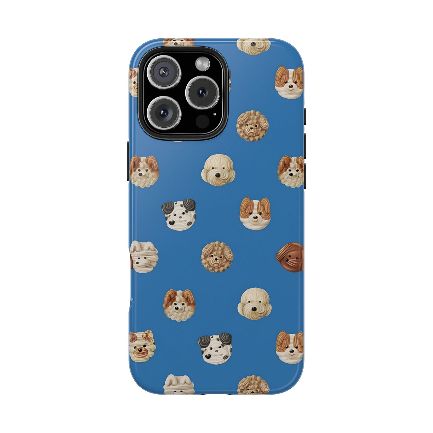 Cute Dog Faces Tough Phone Case - Durable Pet Lover Accessory