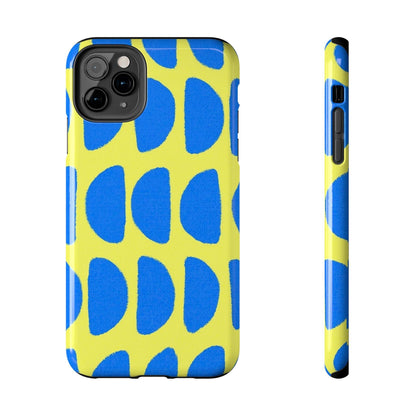 Electric Half-Moons Tough iPhone Cases