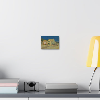 The Yellow House by Vincent Van Gogh - Canvas Gallery Wraps