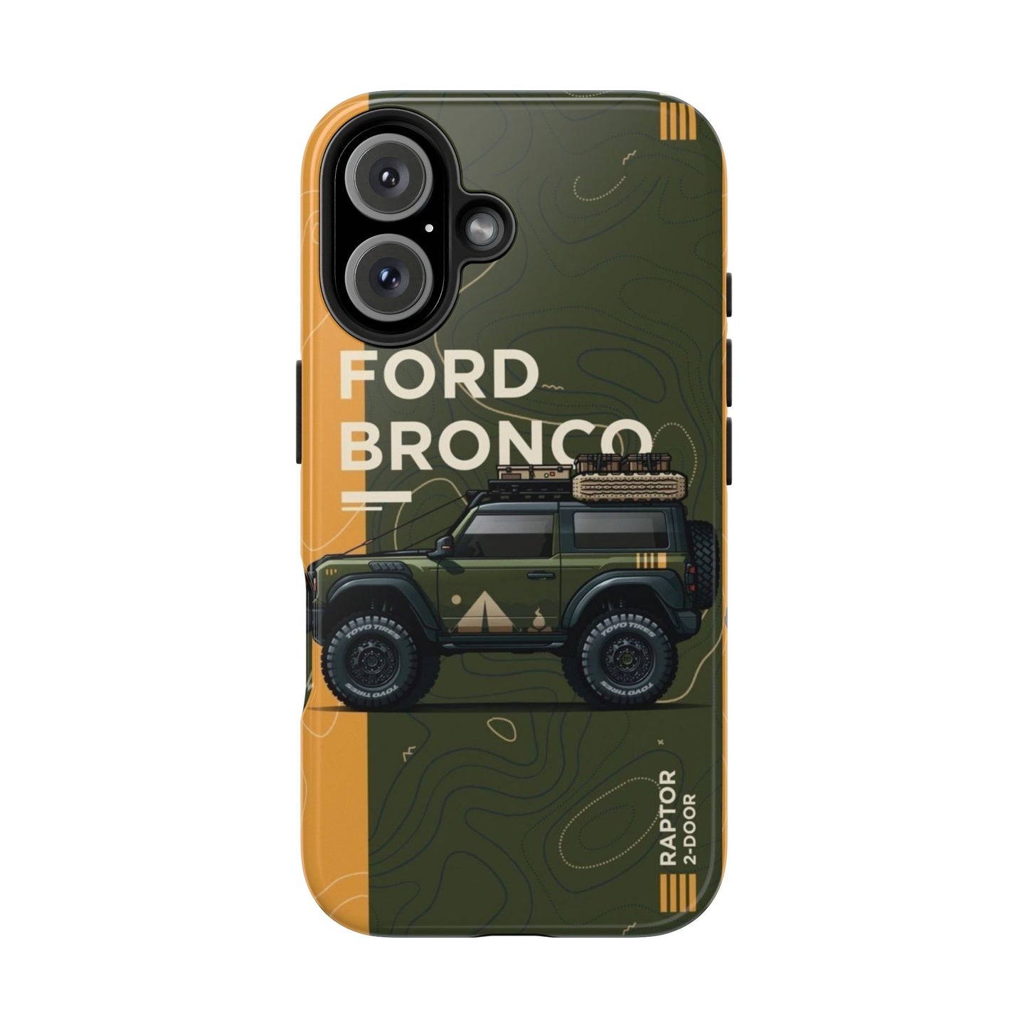 Jeep Cars Tough Phone Case - Rugged Design for Adventure Lovers