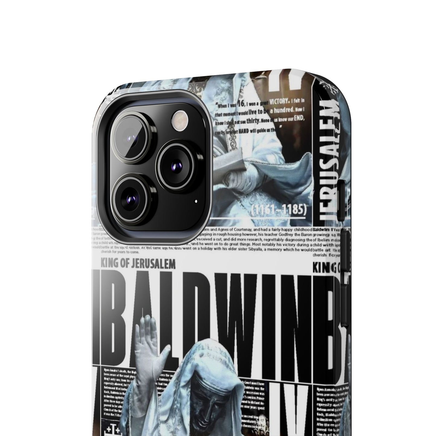 Baldwin IV King of Jerusalem iPhone Cases