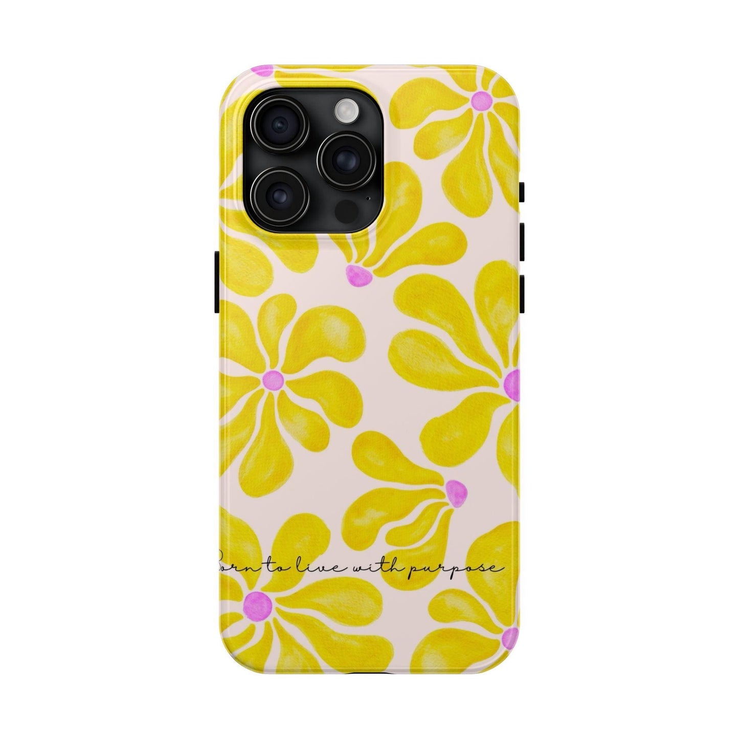 Sunshine Floral Tough iPhone Cases