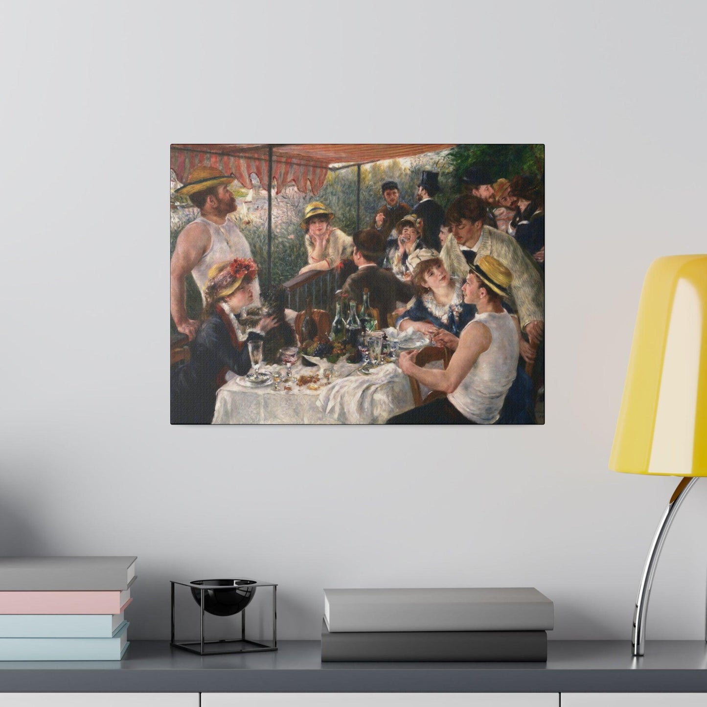 Pierre-Auguste Renoir's Luncheon of the Boating Party (1880-1881) - Matte Canvas, Stretched, 0.75"