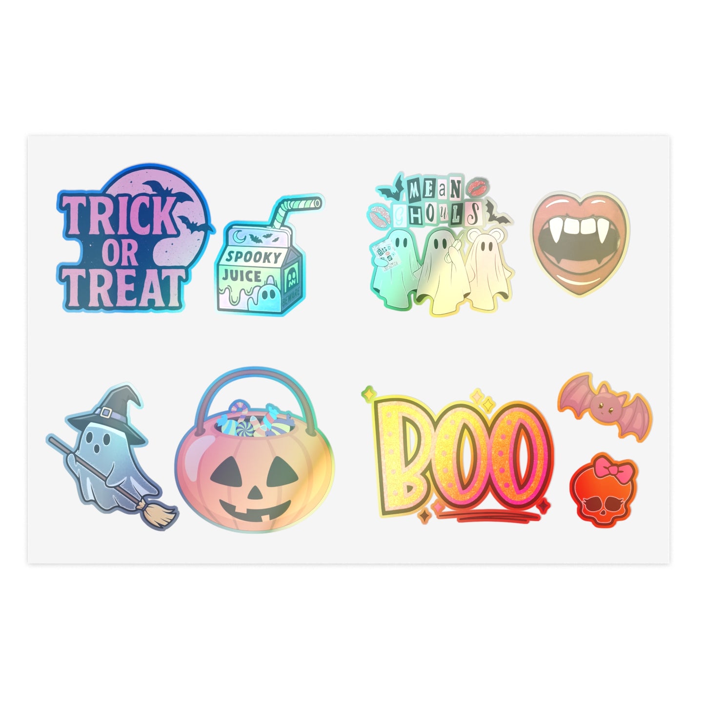Halloween Ghouls Sticker Sheet