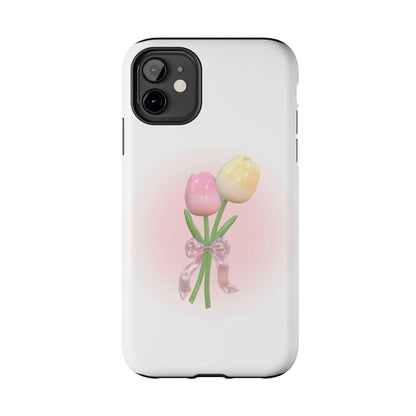 The Tulips Treasure Tough iPhone Cases