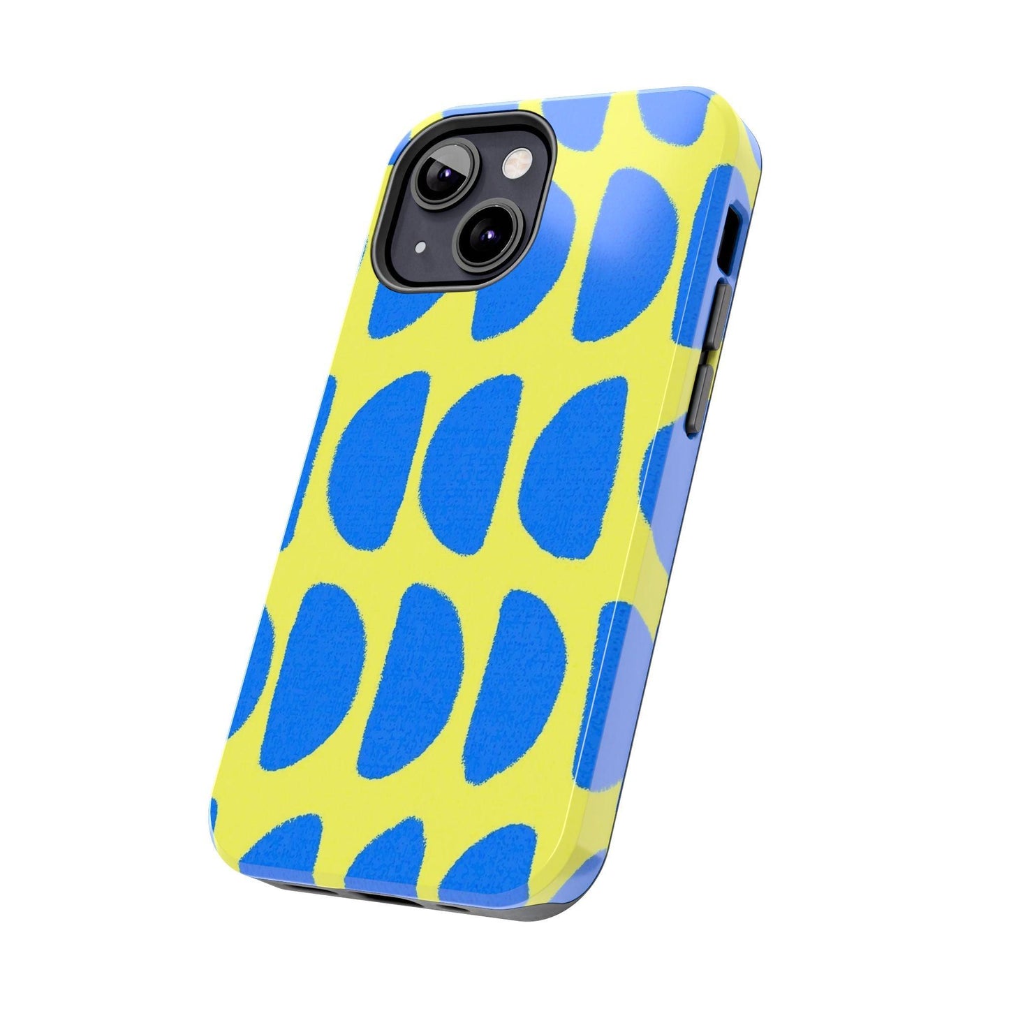 Electric Half-Moons Tough iPhone Cases