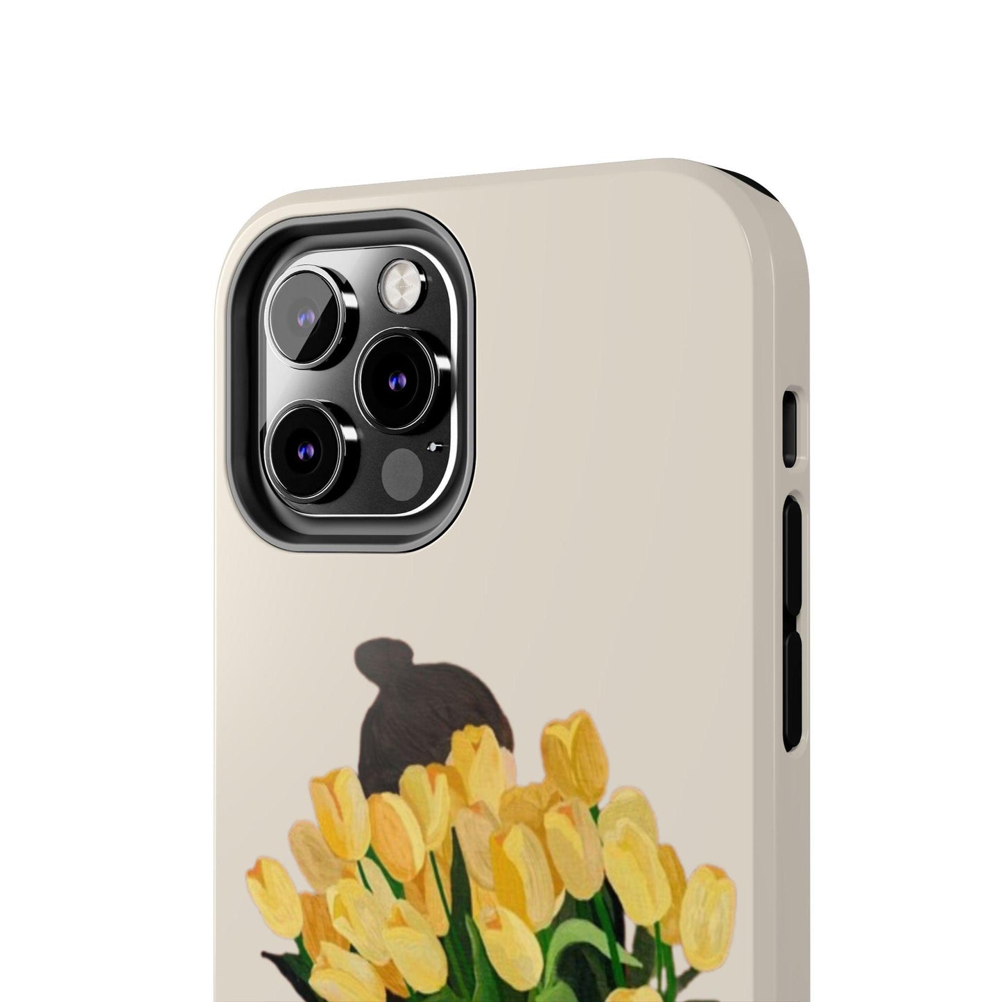 Golden Blooms: Femme Elegance Edition Tough Phone Cases