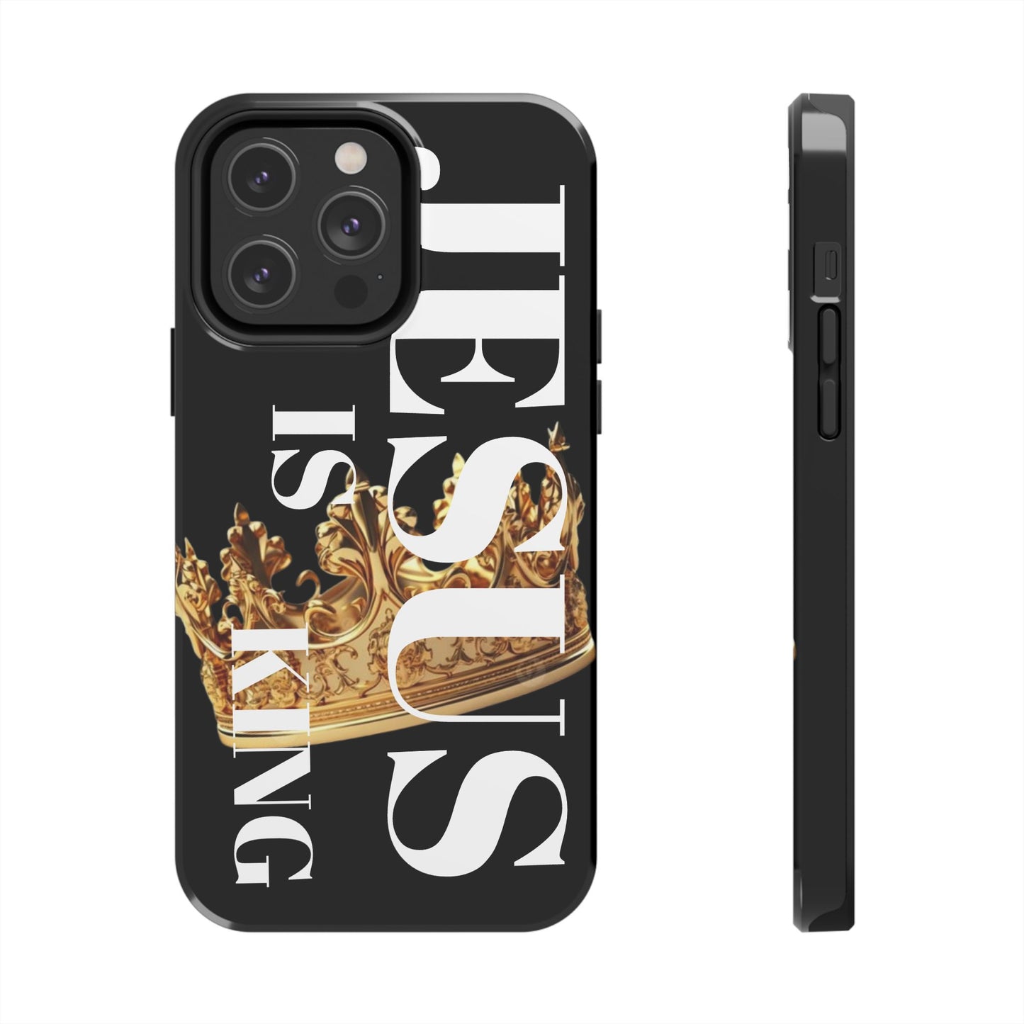 Jesus is King iPhone Cases