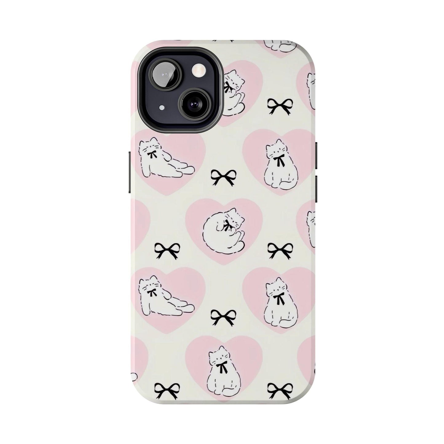 Kitty Love Affair Tough iPhone Cases