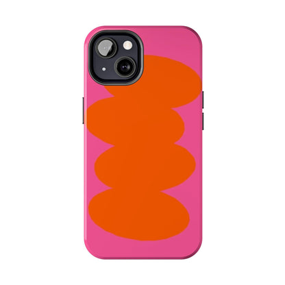 Pink Tangerine Blush Tough iPhone Cases