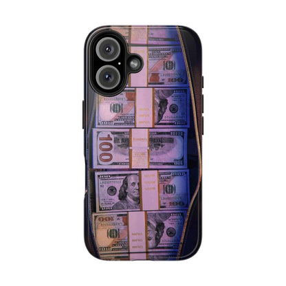 Money in The Bag iPhone Cases - Dollars in the bag