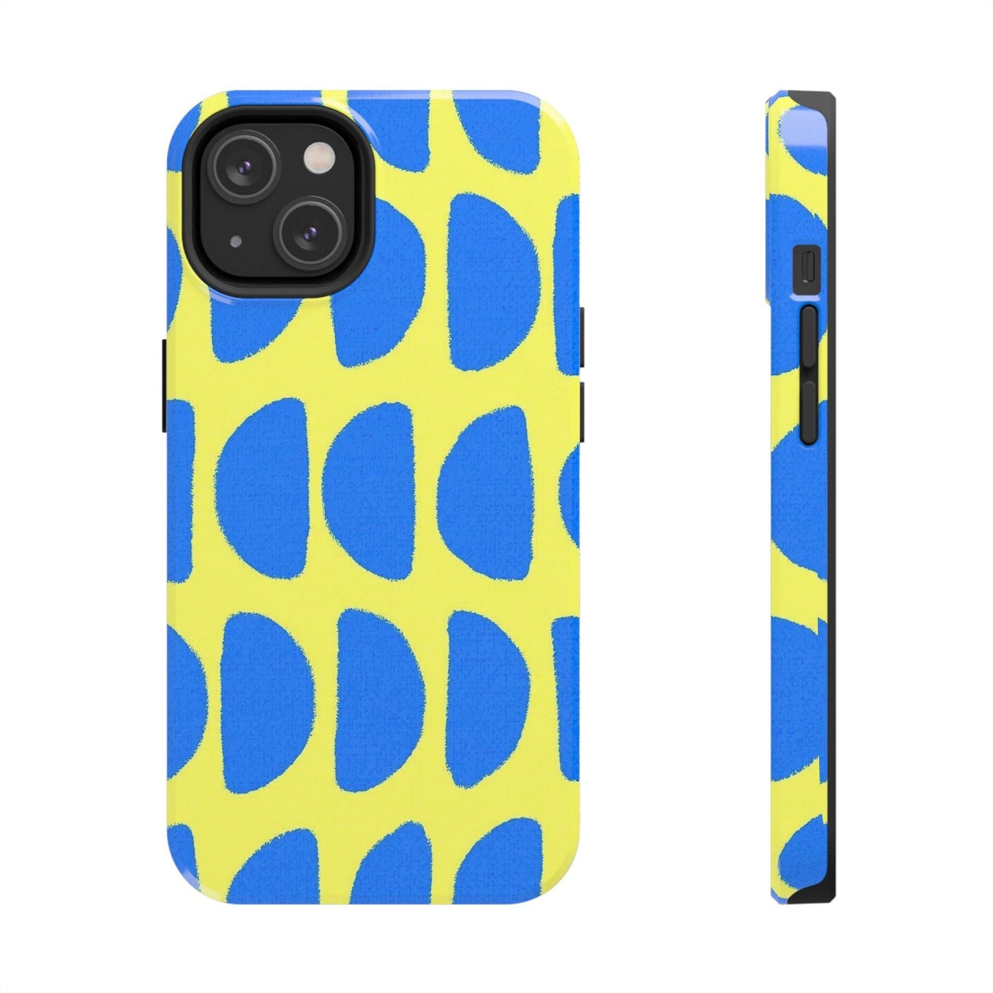 Electric Half-Moons Tough iPhone Cases