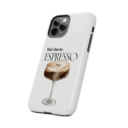 Espresso Martini Tough iPhone Cases